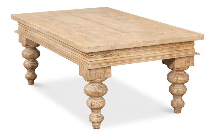 American Home Furniture | Sarreid - Josephine Parquet Coffee Table