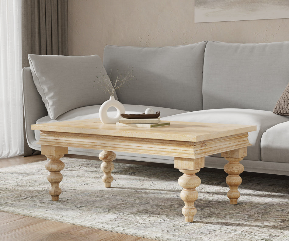 American Home Furniture | Sarreid - Josephine Parquet Coffee Table