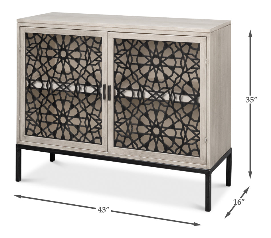 American Home Furniture | Sarreid - Covet Door Chest