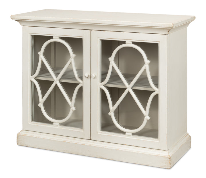 American Home Furniture | Sarreid - Sonya Commode - Antique White