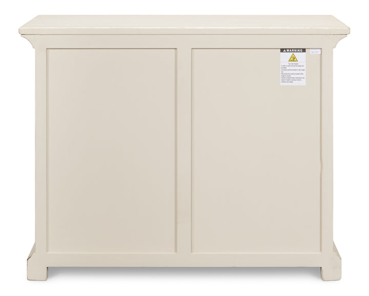 American Home Furniture | Sarreid - Sonya Commode - Antique White