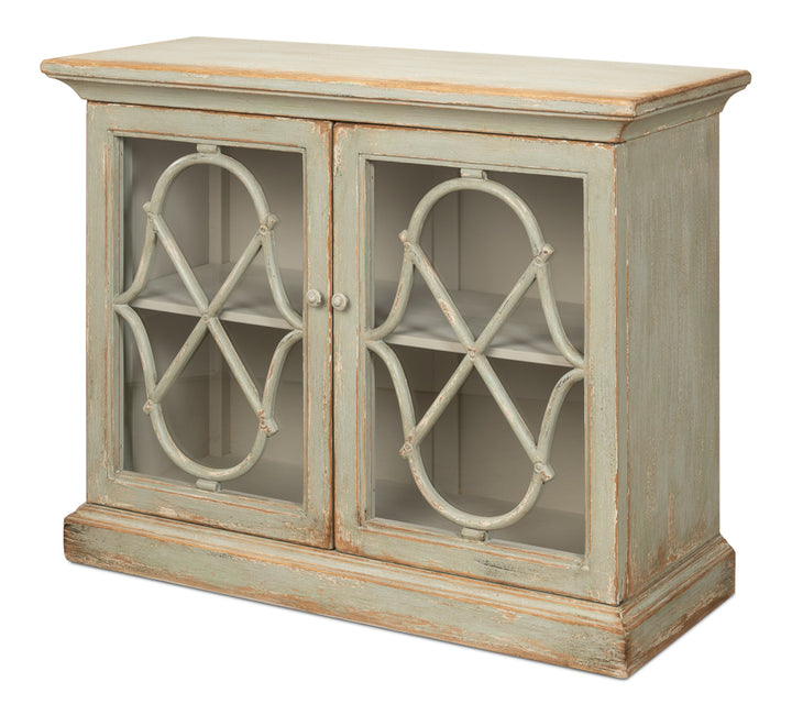 American Home Furniture | Sarreid - Sonya Commode - Sage