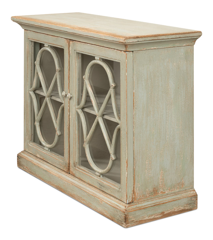 American Home Furniture | Sarreid - Sonya Commode - Sage