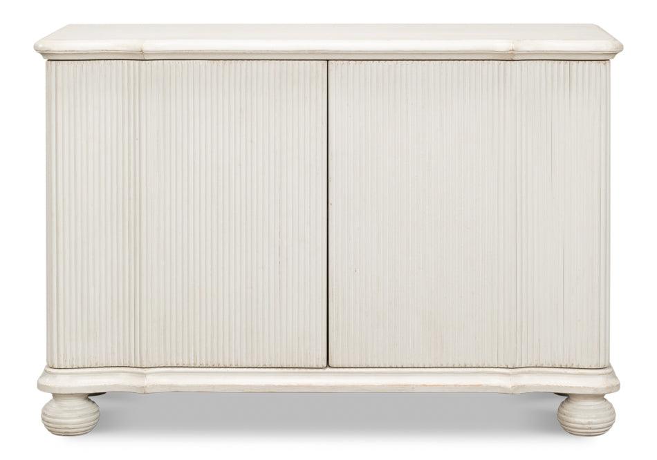 Sarreid Astrid Entrance Commode - Antique White DRESSERS