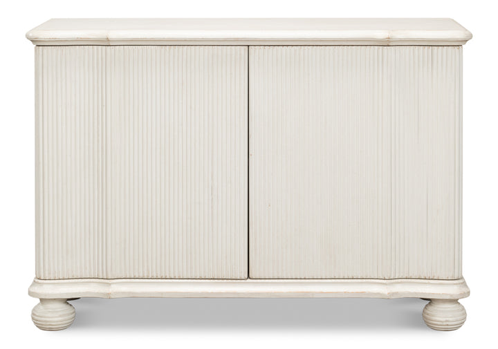 American Home Furniture | Sarreid - Astrid Entrance Commode - Antique White