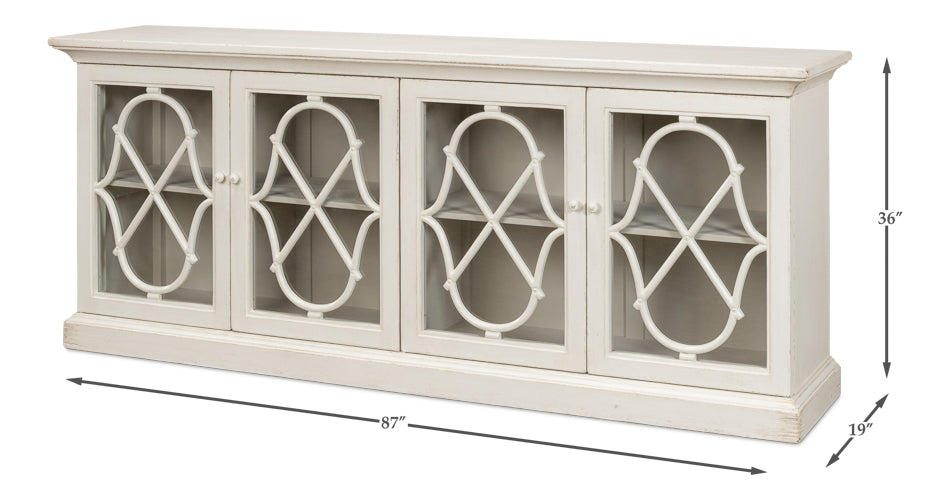 American Home Furniture | Sarreid - Sonya Sideboard - Antique White