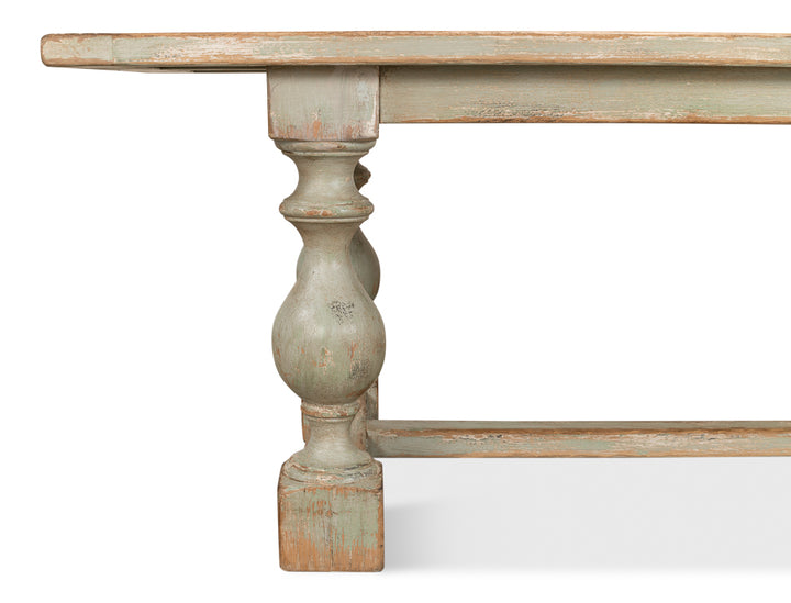 American Home Furniture | Sarreid - Owen Dining Table - Sage