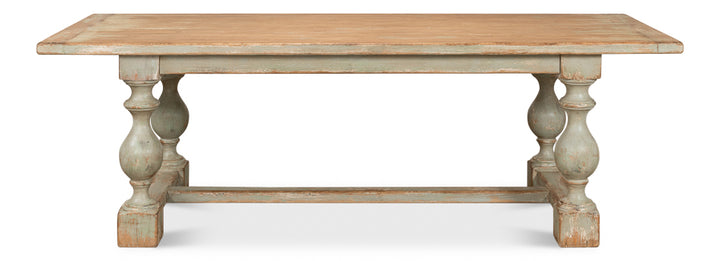 American Home Furniture | Sarreid - Owen Dining Table - Sage