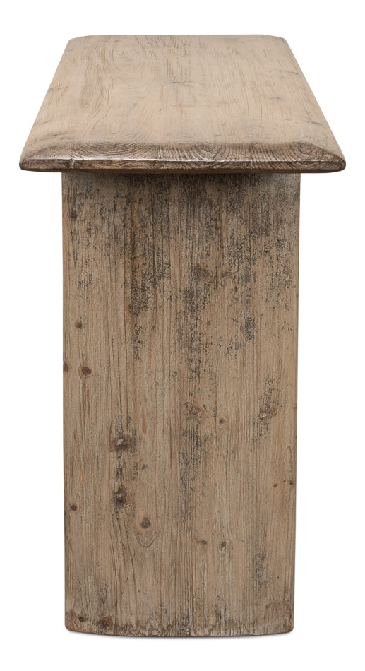 American Home Furniture | Sarreid - Andre Console Table - Natural