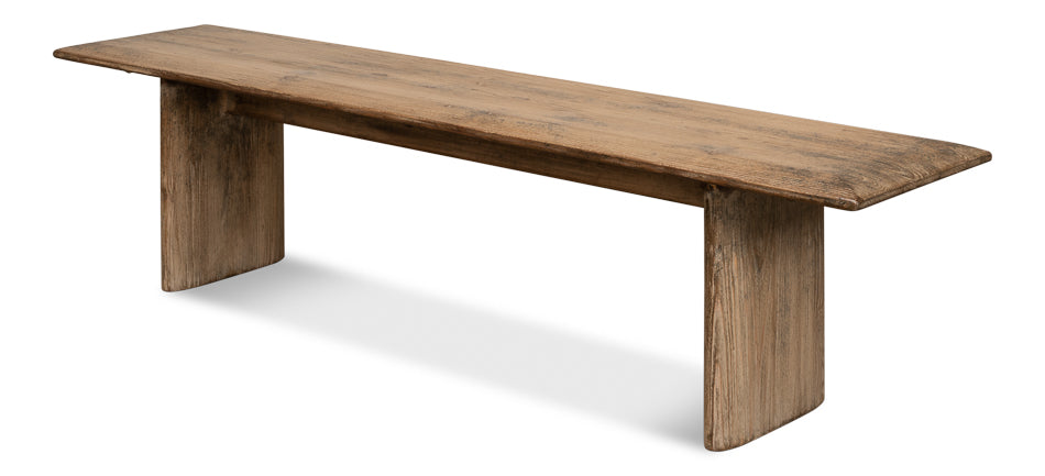 American Home Furniture | Sarreid - Andre Bench - Natural