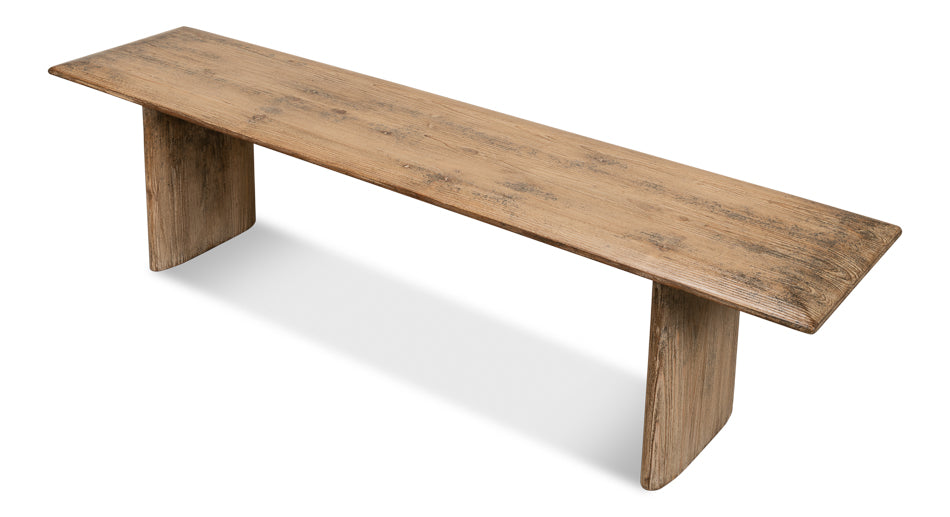 American Home Furniture | Sarreid - Andre Bench - Natural