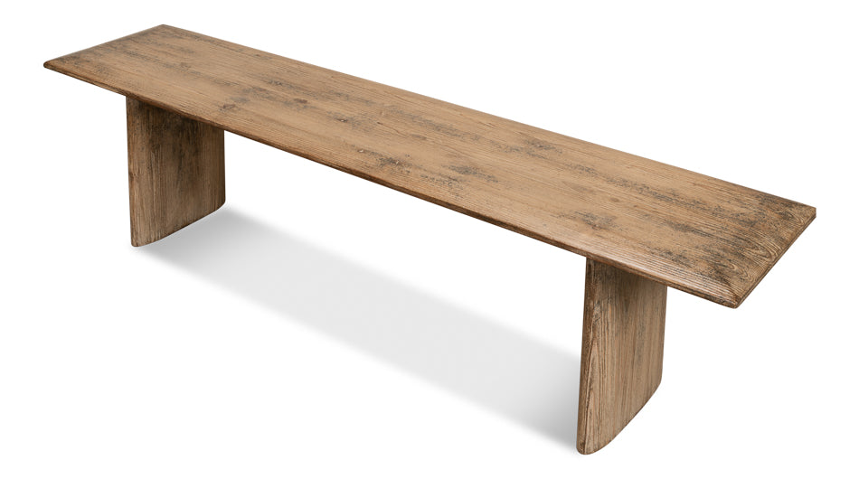 American Home Furniture | Sarreid - Andre Bench - Natural