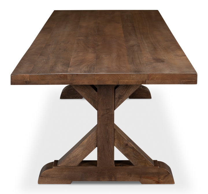 American Home Furniture | Sarreid - Silas Dining Table