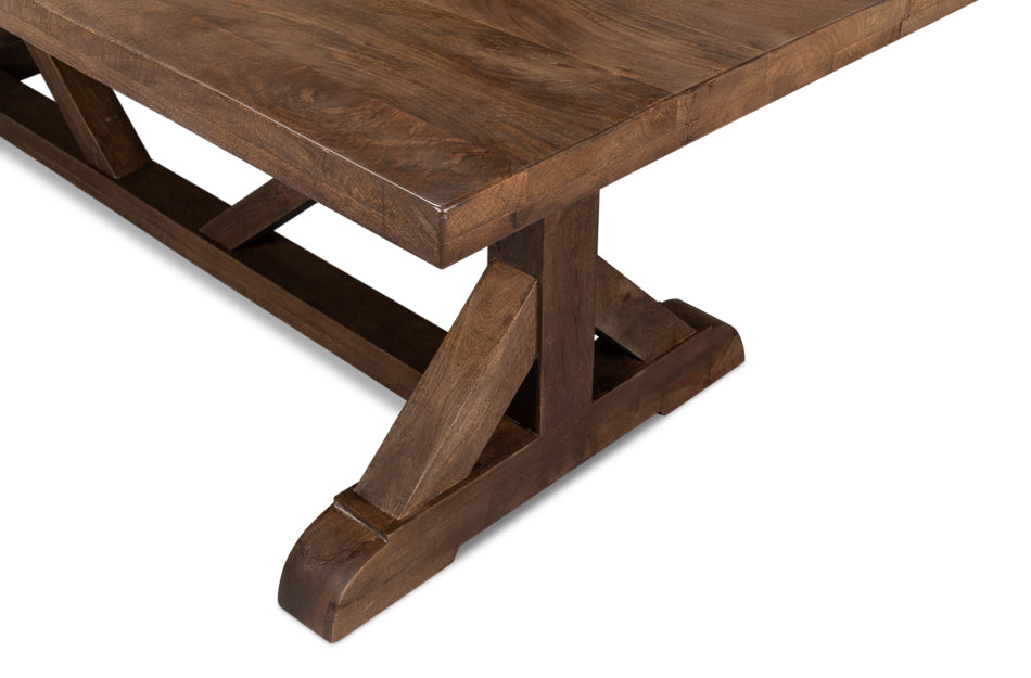 American Home Furniture | Sarreid - Silas Dining Table