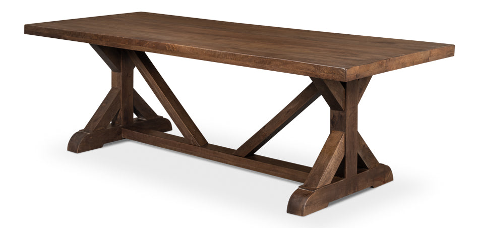 American Home Furniture | Sarreid - Silas Dining Table