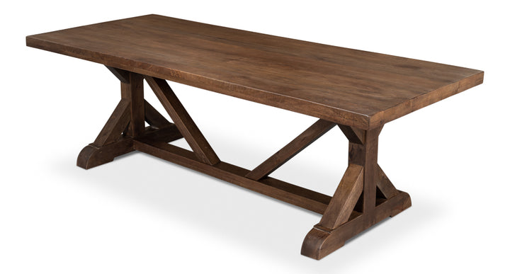 American Home Furniture | Sarreid - Silas Dining Table