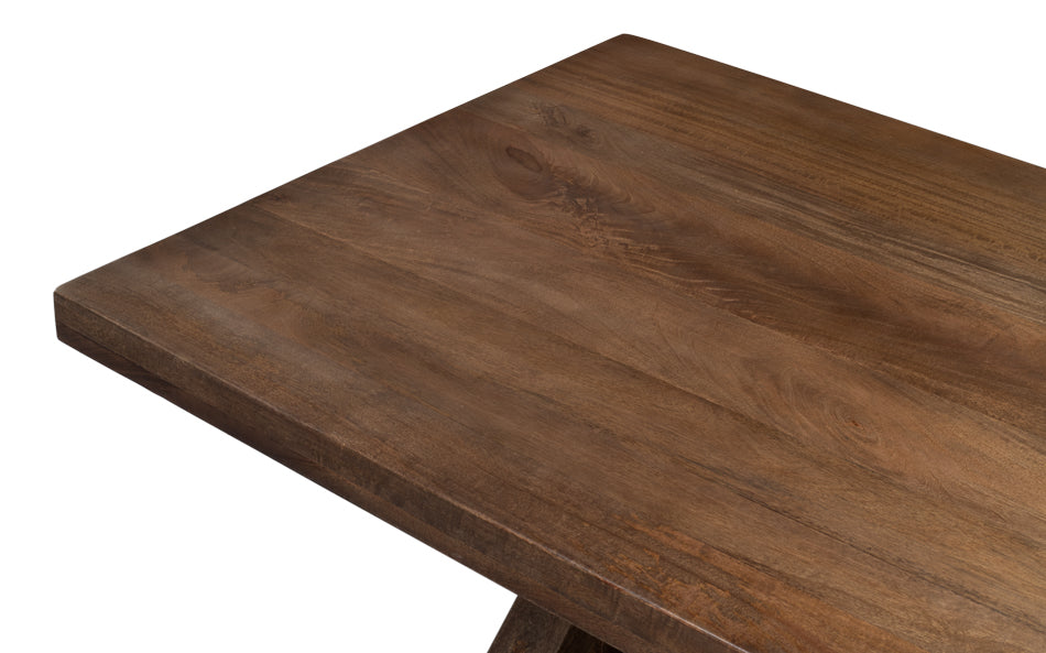 American Home Furniture | Sarreid - Silas Dining Table