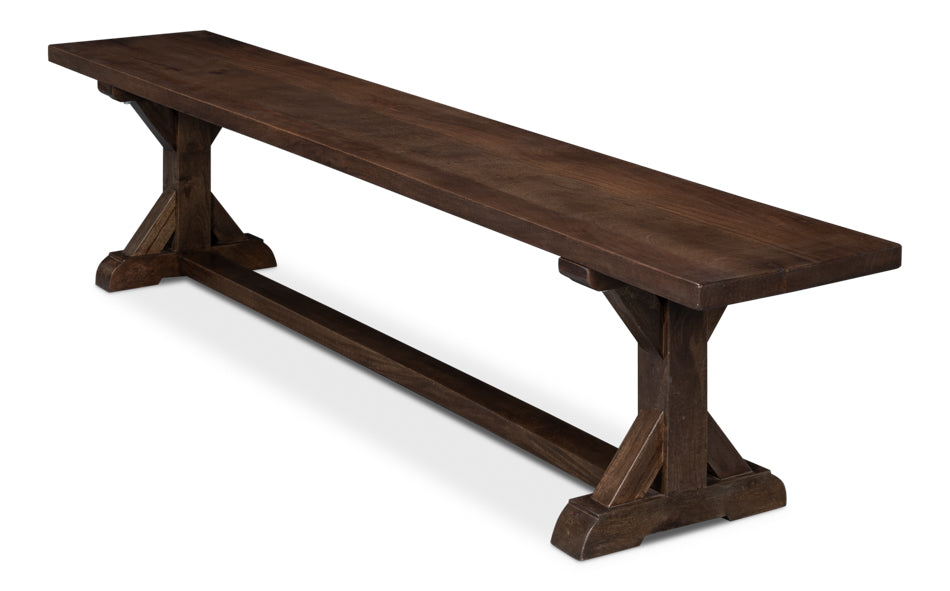 American Home Furniture | Sarreid - Silas Bench