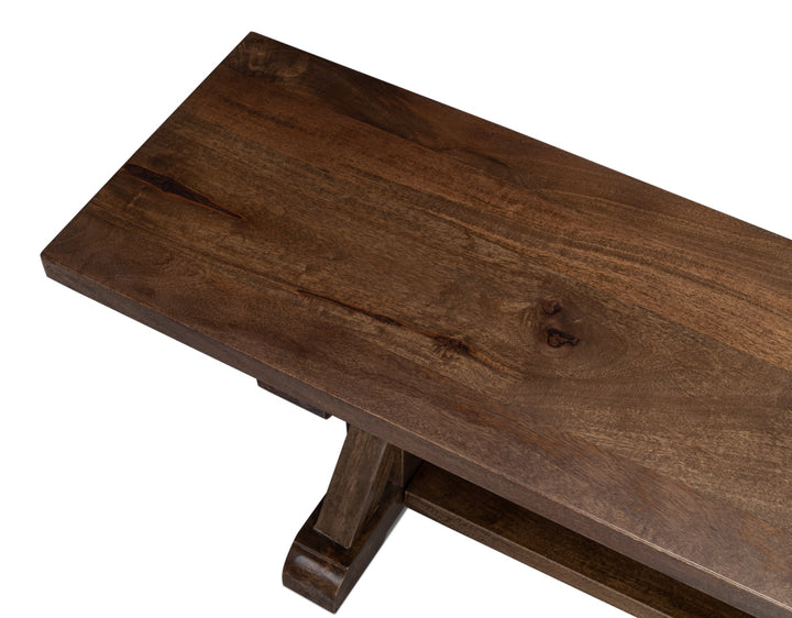 American Home Furniture | Sarreid - Silas Bench