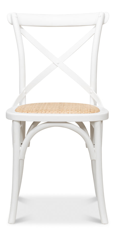 American Home Furniture | Sarreid - Tuileries Side Chair - White