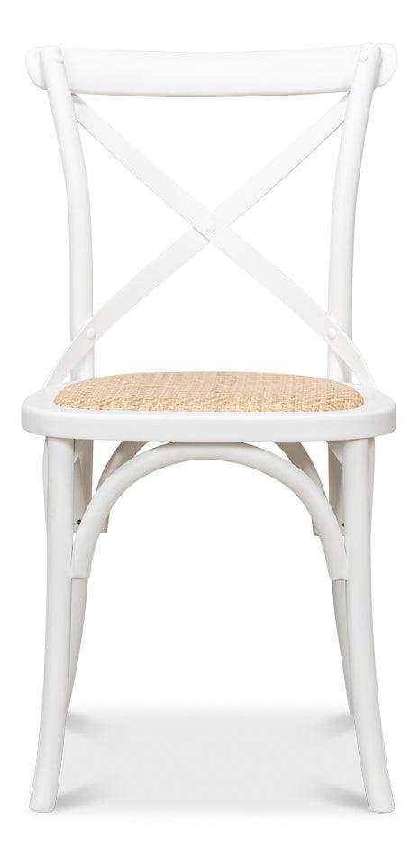 Sarreid Tuileries Side Chair - White - Set of 2 DINING CHAIRS