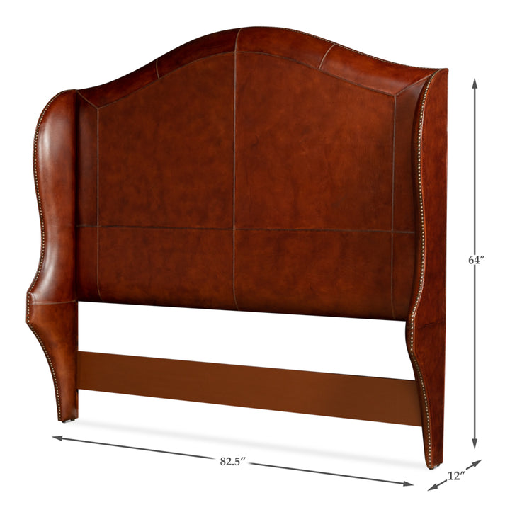 American Home Furniture | Sarreid - Dowry Equestrian Headboard - King