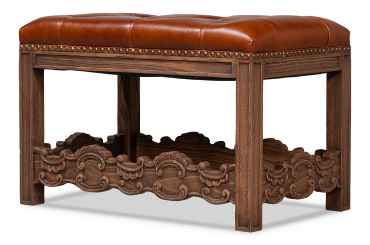 American Home Furniture | Sarreid - Equestrian Bench