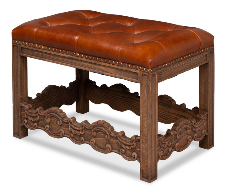 American Home Furniture | Sarreid - Equestrian Bench