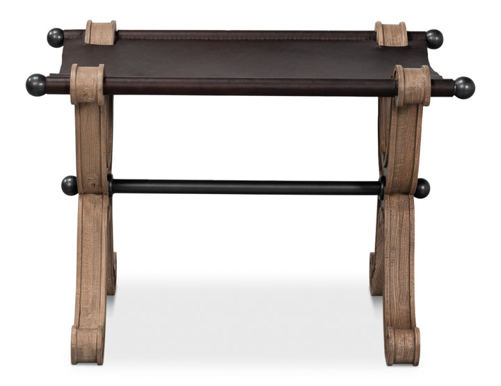 American Home Furniture | Sarreid - Joyner Equestrian Bench