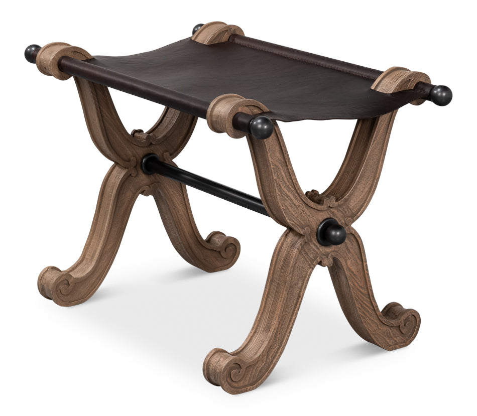 American Home Furniture | Sarreid - Joyner Equestrian Bench