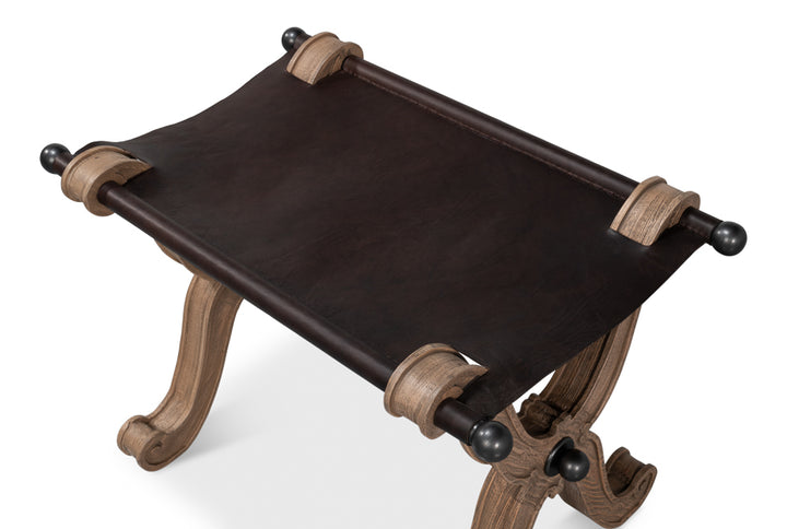 American Home Furniture | Sarreid - Joyner Equestrian Bench