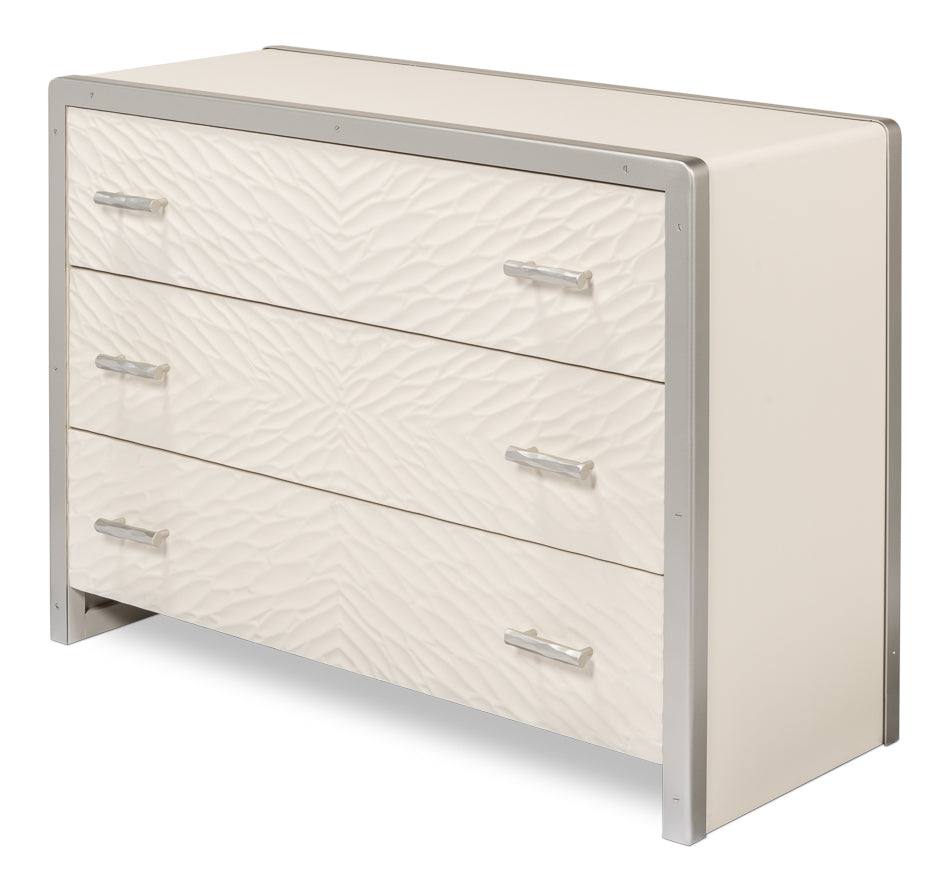 American Home Furniture | Sarreid - Textures Commode