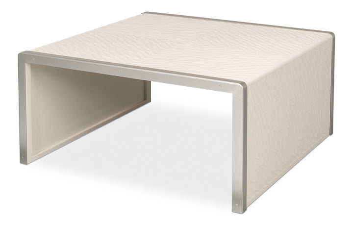 American Home Furniture | Sarreid - Textures Cocktail Table