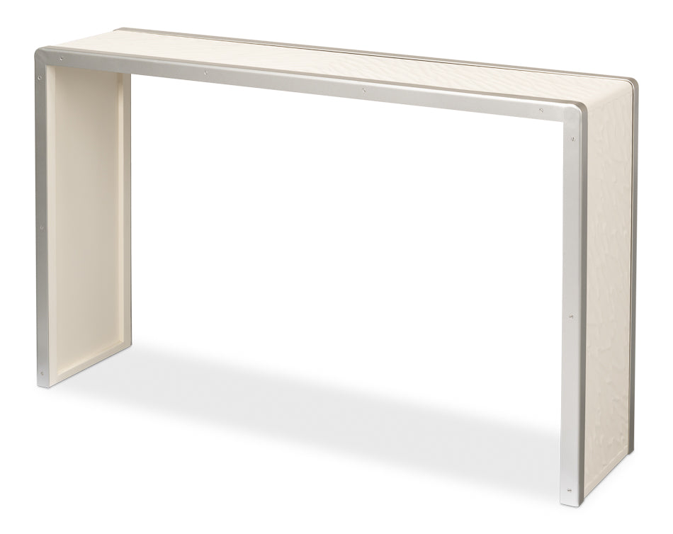 American Home Furniture | Sarreid - Textures Console Table