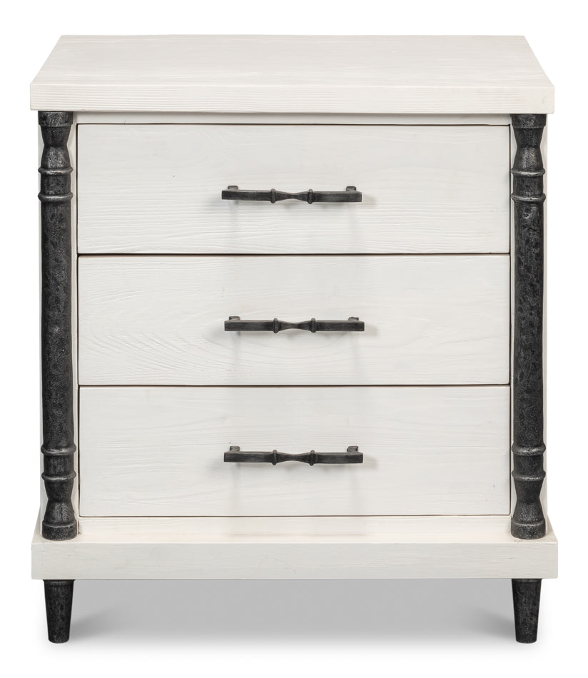 American Home Furniture | Sarreid - Elegance Nightstand 1