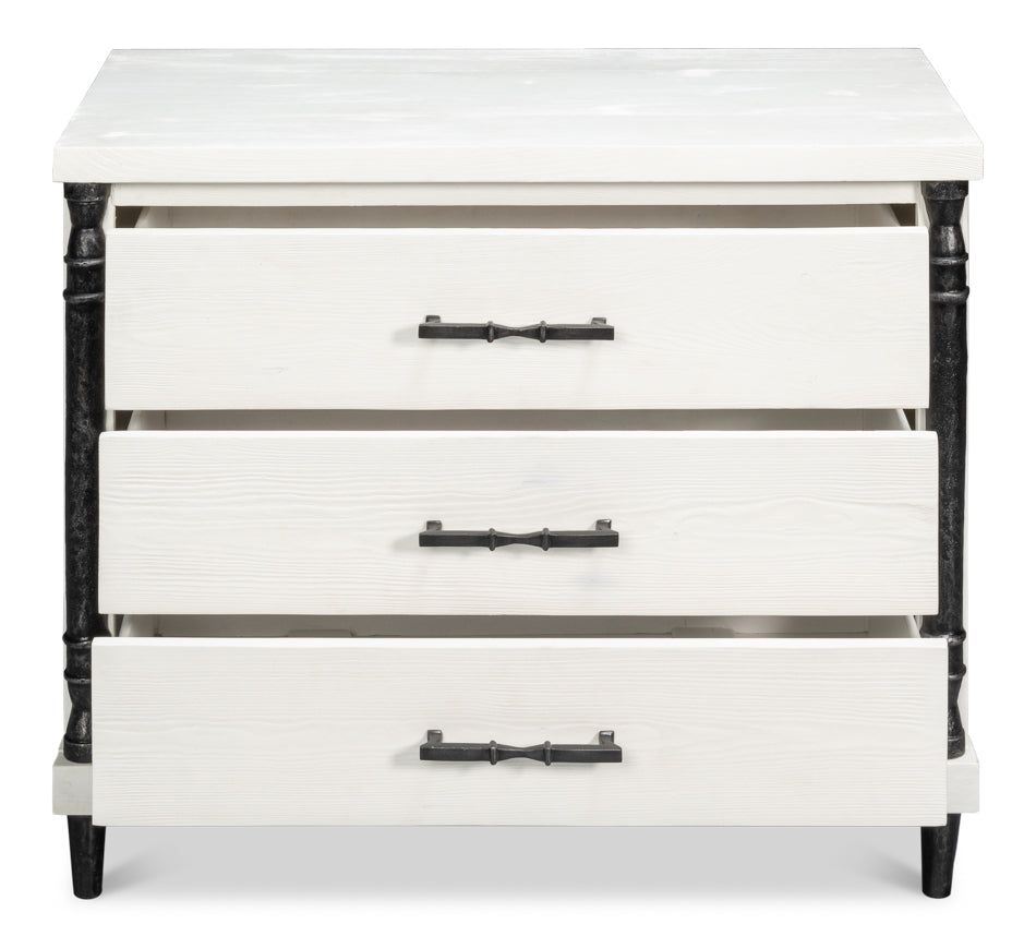 American Home Furniture | Sarreid - Elegance Nightstand 2