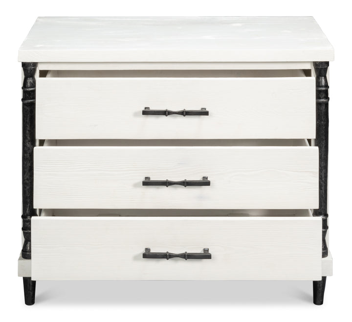 American Home Furniture | Sarreid - Elegance Nightstand 2