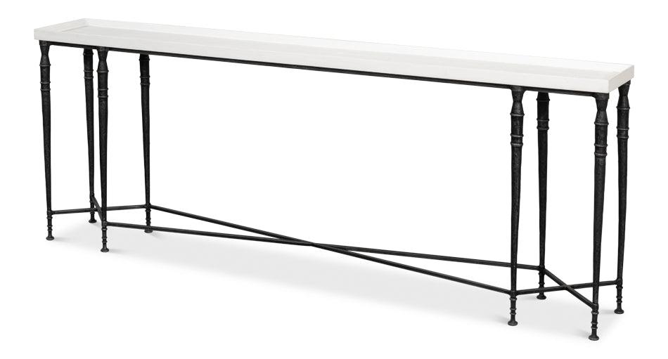 Sarreid Nathaniel Elegance Console Table 1 CONSOLE TABLES