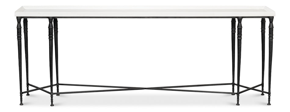 American Home Furniture | Sarreid - Nathaniel Elegance Console Table 1