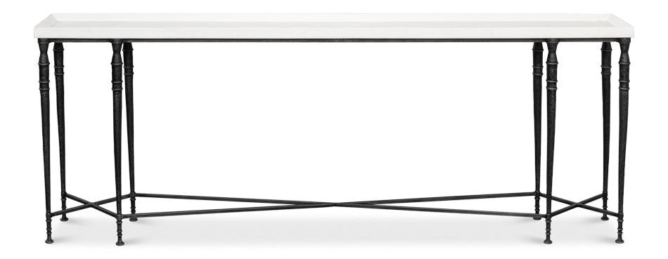 Sarreid Nathaniel Elegance Console Table 1 CONSOLE TABLES