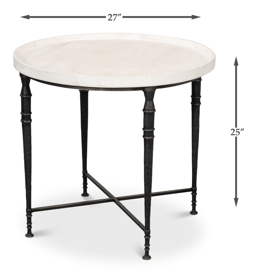 American Home Furniture | Sarreid - Nathaniel Elegance Side Table