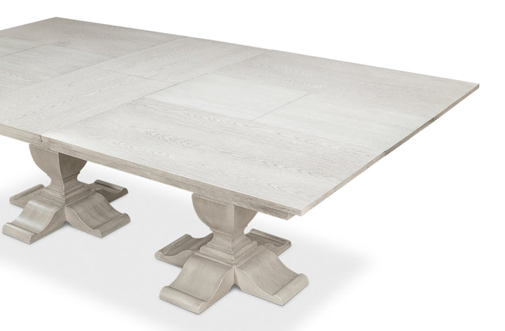 American Home Furniture | Sarreid - Cambiare Dining Table - Ivory Bianca