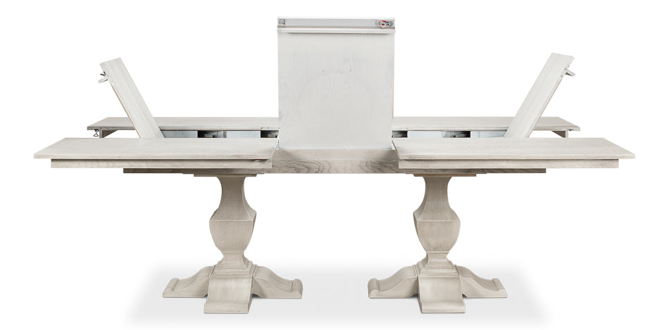 American Home Furniture | Sarreid - Cambiare Dining Table - Ivory Bianca