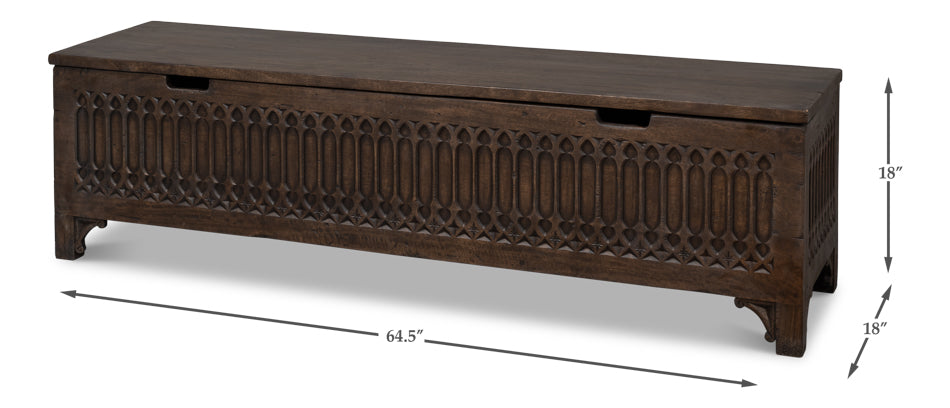 American Home Furniture | Sarreid - Aarush Trunk