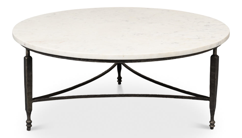 American Home Furniture | Sarreid - Mykos Round Coffee Table