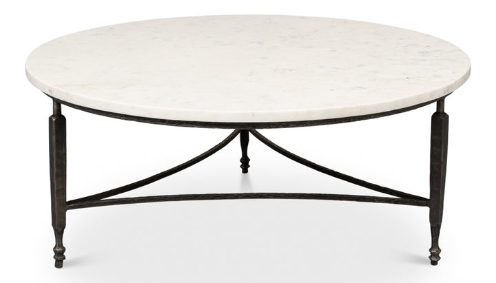 American Home Furniture | Sarreid - Mykos Round Coffee Table