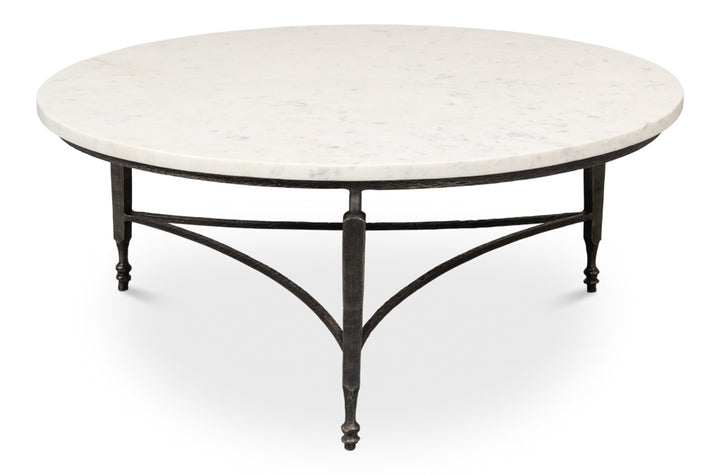 American Home Furniture | Sarreid - Mykos Round Coffee Table