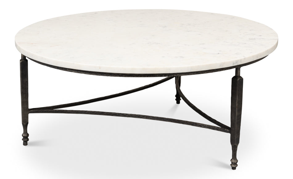 American Home Furniture | Sarreid - Mykos Round Coffee Table