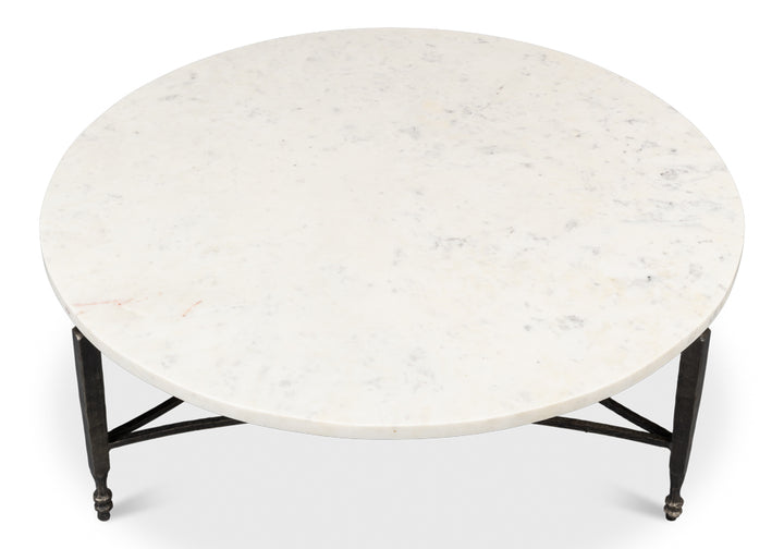 American Home Furniture | Sarreid - Mykos Round Coffee Table