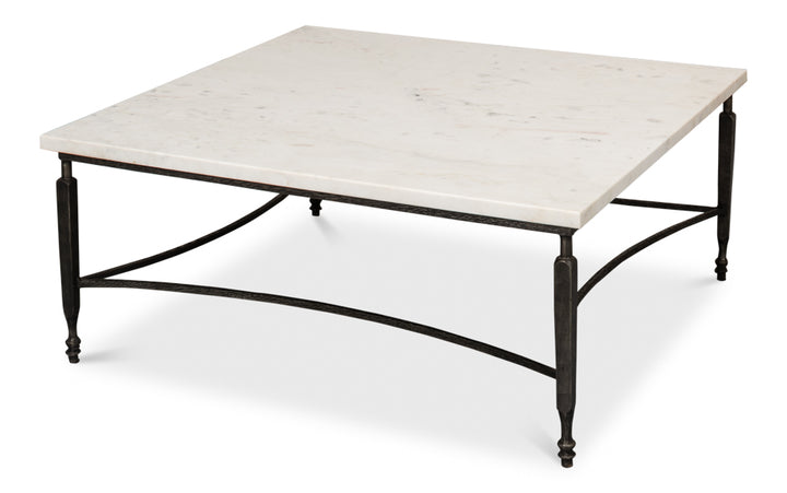 American Home Furniture | Sarreid - Mykos Square Coffee Table